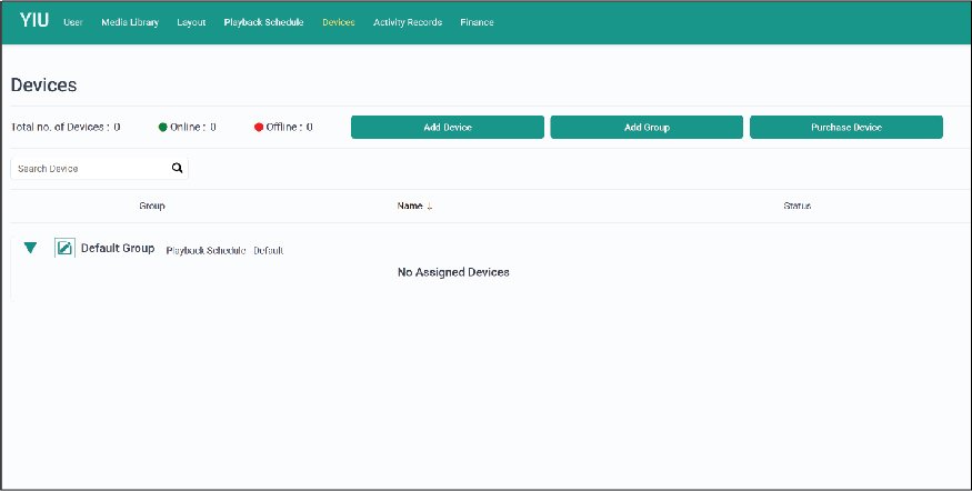 YIU CMS Interface