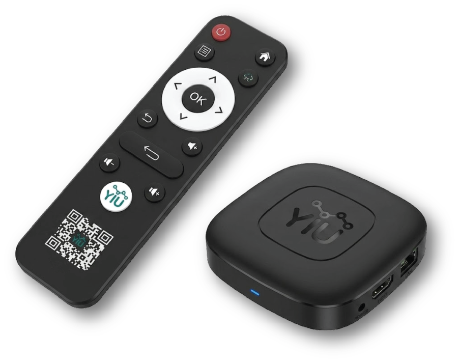 YIU TV Box and Remote